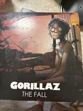 Gorillaz "The Fall" Vinyl LP - Illustrated Cover